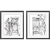 Framed Cactus Door 2 Piece Framed Art Print Set