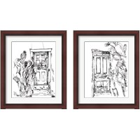 Framed 'Cactus Door 2 Piece Framed Art Print Set' border=