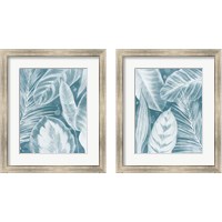 Framed 'House Plant Jungle 2 Piece Framed Art Print Set' border=