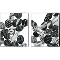 Framed 'Dalmatian Rocks 2 Piece Canvas Print Set' border=