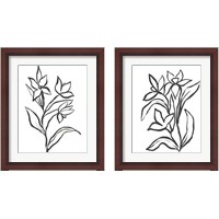 Framed Jonquil Gesture 2 Piece Framed Art Print Set