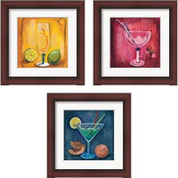 Framed 'Cheers  3 Piece Framed Art Print Set' border=