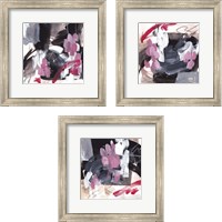 Framed 'Holding Fire 3 Piece Framed Art Print Set' border=