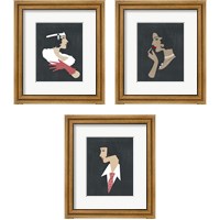 Framed Golden Age Gals 3 Piece Framed Art Print Set