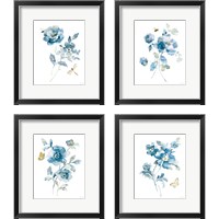 Framed Blues of Summer Gilded 4 Piece Framed Art Print Set