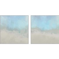 Framed Misty Fog 2 Piece Art Print Set