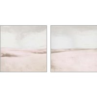 Framed Blush Balance 2 Piece Art Print Set