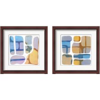 Framed Color Litho 2 Piece Framed Art Print Set