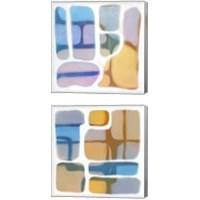 Framed 'Color Litho 2 Piece Canvas Print Set' border=