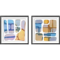 Framed 'Color Litho 2 Piece Framed Art Print Set' border=
