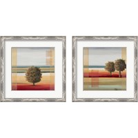 Framed 'Apple Tree 2 Piece Framed Art Print Set' border=