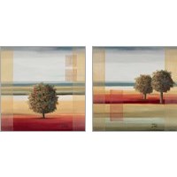 Framed Apple Tree 2 Piece Art Print Set