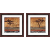 Framed 'African Dream 2 Piece Framed Art Print Set' border=