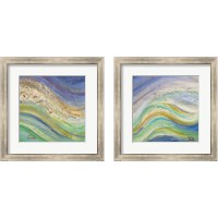 Framed 'Sea 2 Piece Framed Art Print Set' border=