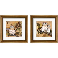 Framed Little Owls 2 Piece Framed Art Print Set