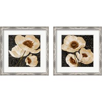 Framed 'Evening Bloom 2 Piece Framed Art Print Set' border=