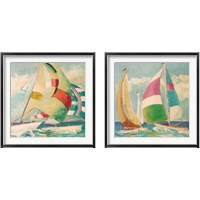 Framed Calm Full Sail 2 Piece Framed Art Print Set