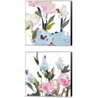Framed Blossoms  2 Piece Canvas Print Set