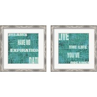 Framed Dreams Have No Expiration Date 2 Piece Framed Art Print Set