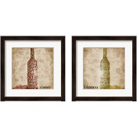 Framed 'Type of Wine 2 Piece Framed Art Print Set' border=