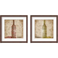 Framed 'Type of Wine 2 Piece Framed Art Print Set' border=
