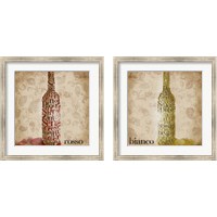 Framed 'Type of Wine 2 Piece Framed Art Print Set' border=