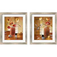 Framed Afternoon Poppy Still Life 2 Piece Framed Art Print Set