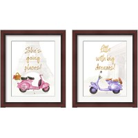 Framed She's Going Places 2 Piece Framed Art Print Set