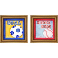 Framed Sports Fan 2 Piece Framed Art Print Set