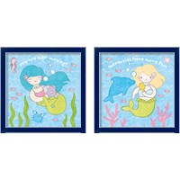 Framed Magical Mermaid 2 Piece Framed Art Print Set