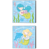 Framed Magical Mermaid 2 Piece Canvas Print Set