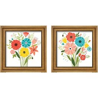 Framed Seaside Bouquet 2 Piece Framed Art Print Set