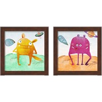 Framed Alien Friend  2 Piece Framed Art Print Set