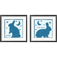 Framed 'Le Lapin 2 Piece Framed Art Print Set' border=