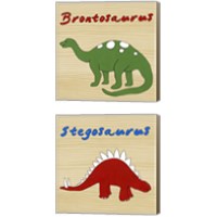 Framed 'Dino 2 Piece Canvas Print Set' border=