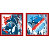 Framed 'Extreme Air 2 Piece Framed Art Print Set' border=