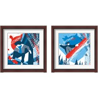 Framed 'Extreme Air 2 Piece Framed Art Print Set' border=