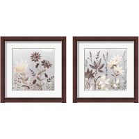 Framed 'Soft Nature Cream 2 Piece Framed Art Print Set' border=