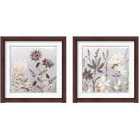 Framed 'Soft Nature Cream 2 Piece Framed Art Print Set' border=