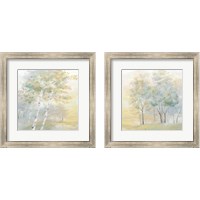 Framed 'Sunny Glow 2 Piece Framed Art Print Set' border=