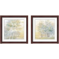 Framed 'Sunny Glow 2 Piece Framed Art Print Set' border=