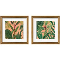 Framed 'Dramatic Tropical 2 Piece Framed Art Print Set' border=