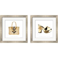 Framed Beach Glam 2 Piece Framed Art Print Set