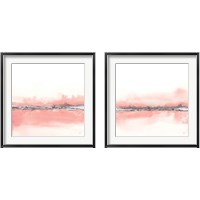 Framed 'Gray Cantaloupe 2 Piece Framed Art Print Set' border=