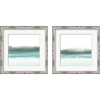 Framed 'Empowering Mint 2 Piece Framed Art Print Set' border=