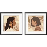 Framed 'Fruit Earring 2 Piece Framed Art Print Set' border=