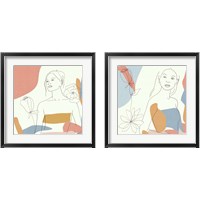 Framed Floral Fantasies 2 Piece Framed Art Print Set