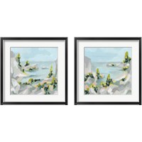 Framed 'Pastel Cove 2 Piece Framed Art Print Set' border=