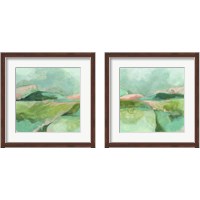 Framed 'Mint Valley 2 Piece Framed Art Print Set' border=