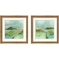 Framed 'Mint Valley 2 Piece Framed Art Print Set' border=